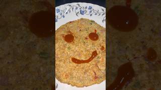 Oats omelette 🍳 Ayeshaskitchen17 viralshort shortsfeed oatsomelette [upl. by Ahsar]