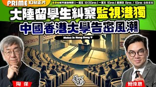 Chapter 941：大陸留學生糾察監視港獨 中國香港大學告密風潮｜風雲谷｜20241122 [upl. by Alburg]