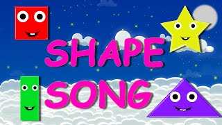 Shape Song  Rhymes for Kids  Children Song [upl. by Mckenna]