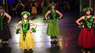 He Mele No Lilo  Hawaiian Hula Choreography  Student dance performacne [upl. by Ydnas893]