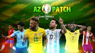 ✅ PARCHE OFICIAL de la COPA AMÉRICA 2021 para PES 6 ⚽  AZPATCH PC [upl. by Joo983]