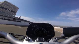 BMW F 900 R Onboard at Almeria [upl. by Oal]