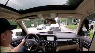 2013 MercedesBenz GLK250 BlueTec  Test Drive  Driving Review  MB Diesel [upl. by Asiela52]