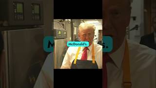 Trump at McDonalds Serving Fries and Slamming Kamala [upl. by Sheepshanks]