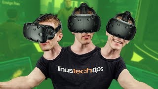 3 VR Gamers 1 CPU  ULTIMATE VR SETUP [upl. by Acireit768]