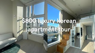 my 800 Luxury seoul apartment tour 🏠  Life in Korea  Annie Nova [upl. by Eicarg222]