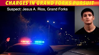 Grand Forks Man Charged In Pursuit [upl. by Ahsaeym998]