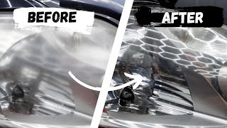 Headlight restoration and protection made simple in 10 minutes with IGL Coatings [upl. by Saturday]