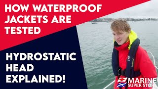 How Waterproof Jackets Are Tested  Hydrostatic Head Explained in simple terms [upl. by Tronna]