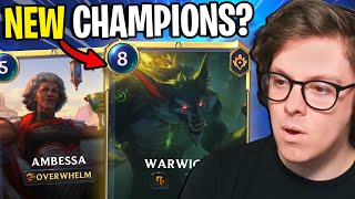 NEW CHAMPION REVEALS ALREADY Warwick amp Ambessa CONFIRMED [upl. by Sik]