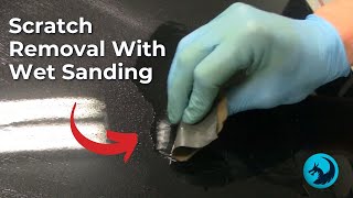 Easily Remove Car Paint Scratches with Wet Sanding [upl. by Lili779]