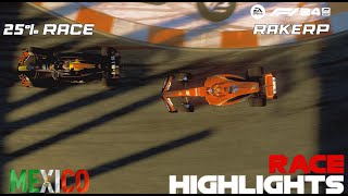 Charles Leclerc Mexican GP  F1 24 Gameplay 4  Highlights [upl. by Tema398]