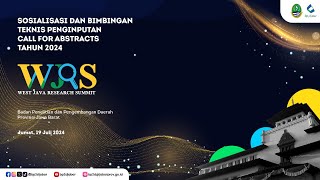 Sosialisasi dan Bimbingan Teknis Penginputan Call for Abstracts Tahun 2024 [upl. by Eirolam]