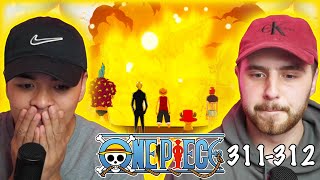 GOODBYE MERRYThank You For Everything  One Piece Episode 311 amp 312 REACTION  REVIEW [upl. by Nimajeb]