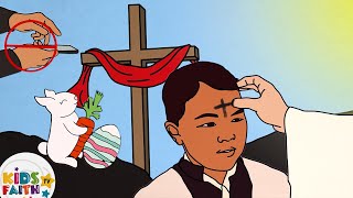 What is Lent  The Lenten Season  Kids Faith TV Bible Story [upl. by Ahsropal]