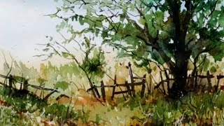 Watercolor Landscape Painting A Comprehensive Guide for Beginners  part 2 [upl. by Airol]