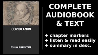 Coriolanus ⭐ By William Shakespeare FULL Audiobook [upl. by Zach]