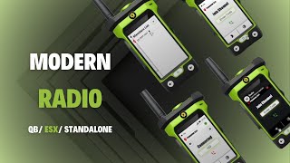 Modern FiveM Radio  QBESXStandalone [upl. by Trbor]