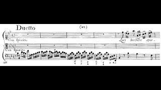 G Bononcini Duetto da camera quotLuci barbarequot score [upl. by Baldridge]