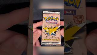 Opening a 1st edition Fossil Pokemon Card Pack [upl. by Gilmour]