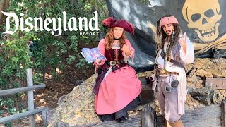 4K Exploring Tom Sawyer’s Island at Disneyland with Captain Jack Sparrow and Redd [upl. by Yecaj353]