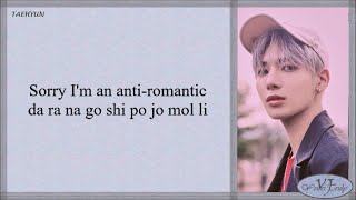 TXT 투모로우바이투게더 – Anti Romantic Easy Lyrics [upl. by Assyral856]