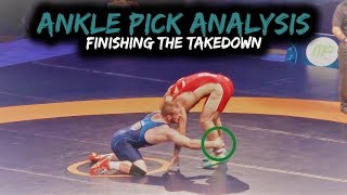 Ankle Pick Analysis Finishing the Takedown Feat David Taylor Kyle Snyder and more [upl. by Akoyin94]