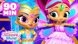 Shimmer and Shine Get Magical Stardust Hair amp Butterfly Wings 🦋  Compilation  Shimmer and Shine [upl. by Nettle929]