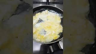 EGG WITH SPREADABLE CHEESE shortvideos virqlshorts trendingvideos [upl. by Iey631]