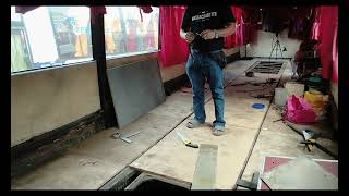 Part2 flooring Philtranco bus 1892 091724 [upl. by Mclaughlin]