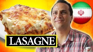 STRANIERI mangiano LASAGNE ITALIANE per la PRIMA volta  thepillow [upl. by Osei]