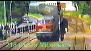 218 010 in Mitterteich [upl. by Ioves]