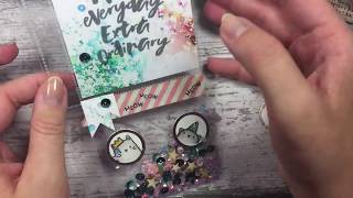 Tag Press Tim Holtz  Come realizzare abbellimenti personalizzati [upl. by Augustus]