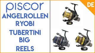 Angelrollen Ryobi Tubertini Big Reels [upl. by Zipah]