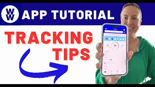 Weight Watchers App Tutorial  How To Track Your Food Tips [upl. by Morganica167]