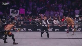 Bryan Danielson Vs Hangman Adam Page AEW Dynamite 152022 Highlights [upl. by Hpesojnhoj614]