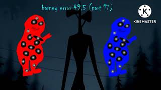 barney error 495 thumbnails  new endings [upl. by Raskind]