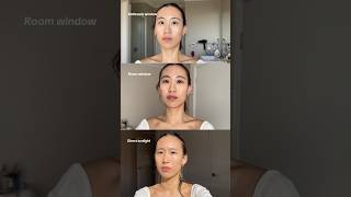 Nars light reflecting foundation in different lighting  1 layer on acne skin foundation tion [upl. by Alel]