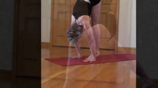 power vinyasa reverse rep handstand sequence [upl. by Latt]