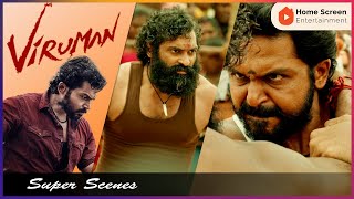 Viruman Movie Scenes  Karthi Chases Prakash Raj  Karthi  Aditi Shankar  Soori  Rajkiran [upl. by Eirhtug]