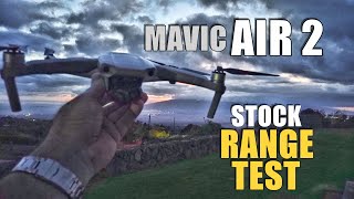 DJI Mavic AIR 2 Range Test  How Far Will it Go Flying to 0 Power [upl. by Alexandrina45]