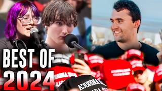 BEST Top 10 Charlie Kirk Debate Moments 2024 [upl. by Hugues]