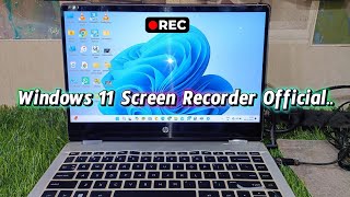 How To Record Screen Free Code  Without any App  Windows 1011 Screen Recorder Code  WindShiftS [upl. by Weidman]