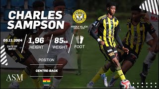 Charles Sampson • Centre Back • Defending [upl. by Ecnahoy]