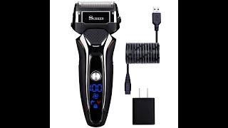 Surker RSCW 9008 Electric Shaver for Men Wet Dry Amazon reviews [upl. by Eulaliah]