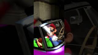 FONTANERO AL VOLANTE humor mario luigi gta [upl. by Ahsain17]