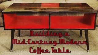 Making a MidCentury Modern Style Coffee Table [upl. by Farhi]