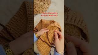 beginnerbeginnerstutorial blanketyoutubeshortsdiy örgüpatternsvestcrochethandmadeyelek [upl. by Henke885]