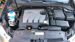 VW Golf MK6 16 TDi 77kW engine noise [upl. by Vez]