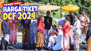 SUDAH RILIS Harga dan Cara Beli Tiket DIENG CULTURE FESTIVAL 2024 [upl. by Auhel]